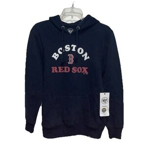 47 Brand - Women's MLB Boston Red Sox Hoodie, Navy Medium NWT